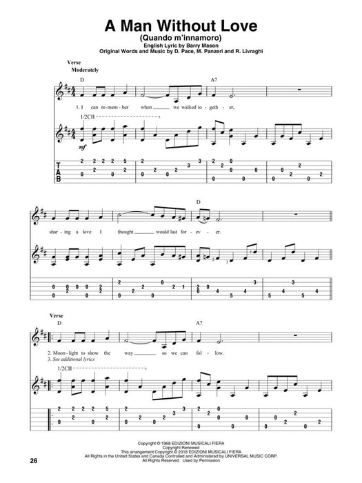 Fingerpicking Italian Songs 15 Songs Arranged for Solo Guitar in Standard Notation & Tab 獨奏 吉他 | 小雅音樂 Hsiaoya Music