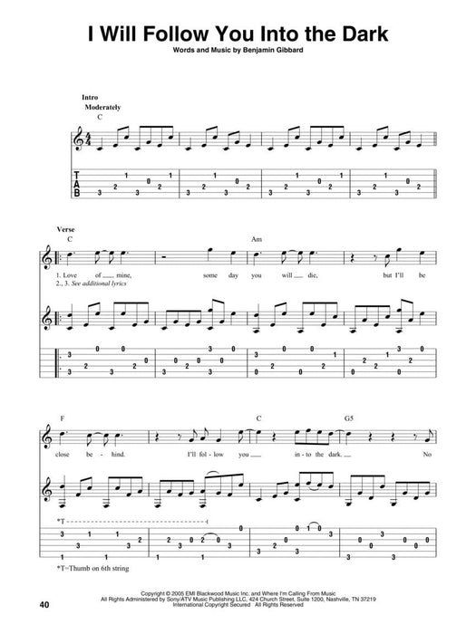 Fingerpicking Acoustic Hits 15 Songs Arranged for Solo Guitar in Standard Notation & Tab 獨奏 吉他 | 小雅音樂 Hsiaoya Music