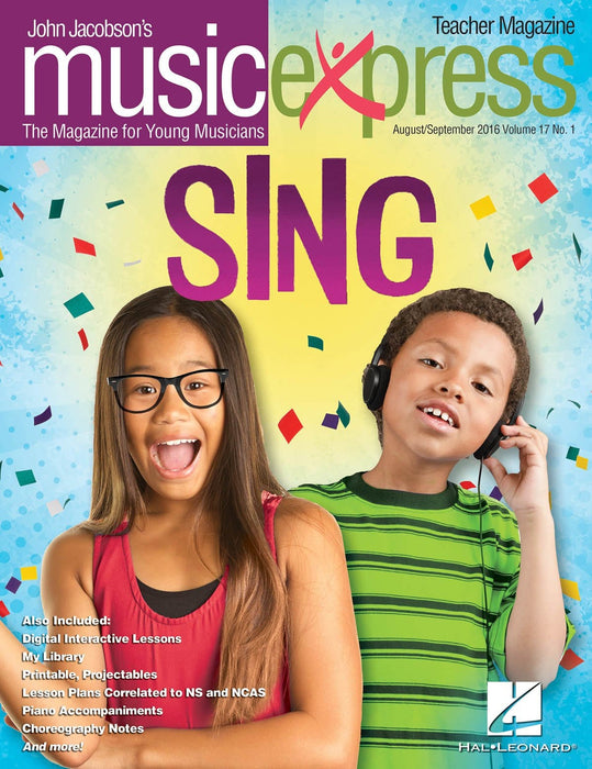 Sing! Vol. 17 No. 1 August/September 2016 | 小雅音樂 Hsiaoya Music