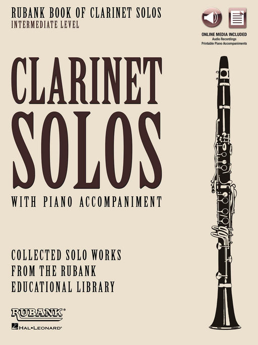 Rubank Book of Clarinet Solos - Intermediate Level Book with Online Audio (stream or download) 豎笛 | 小雅音樂 Hsiaoya Music