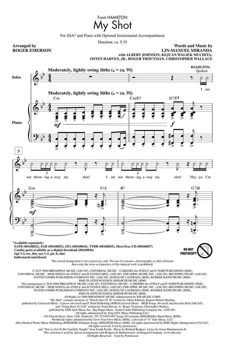 My Shot from Hamilton | 小雅音樂 Hsiaoya Music