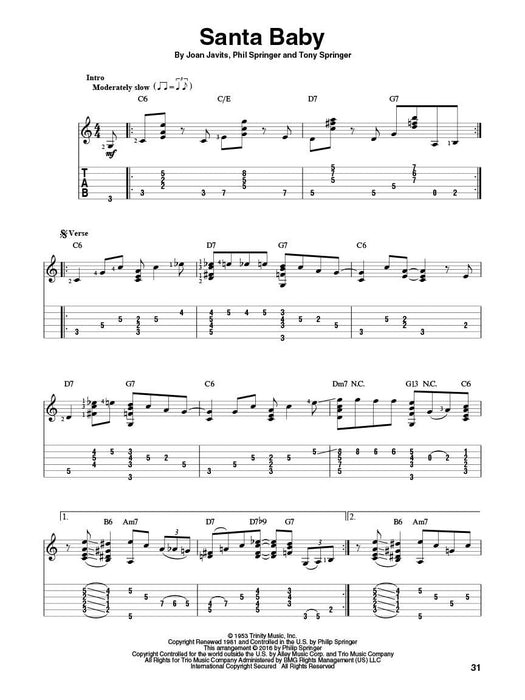 Christmas Jazz Jazz Guitar Chord Melody Solos 爵士音樂 吉他和弦旋律 獨奏 | 小雅音樂 Hsiaoya Music