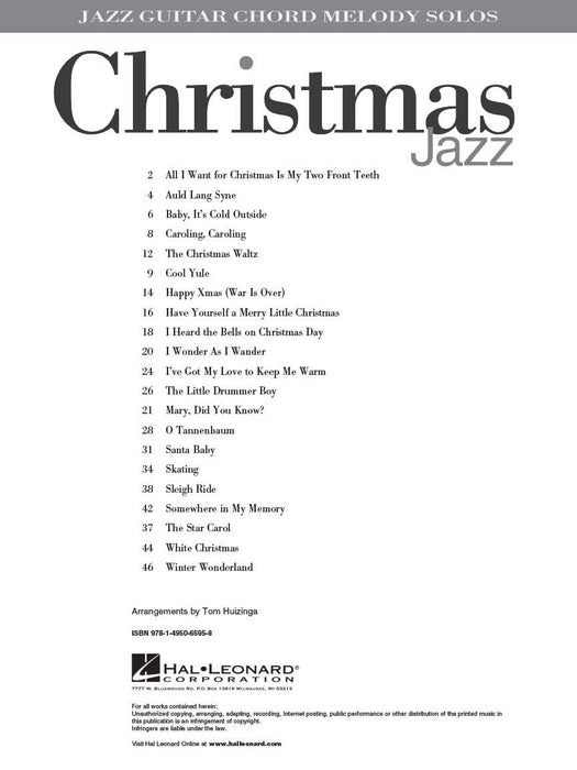 Christmas Jazz Jazz Guitar Chord Melody Solos 爵士音樂 吉他和弦旋律 獨奏 | 小雅音樂 Hsiaoya Music