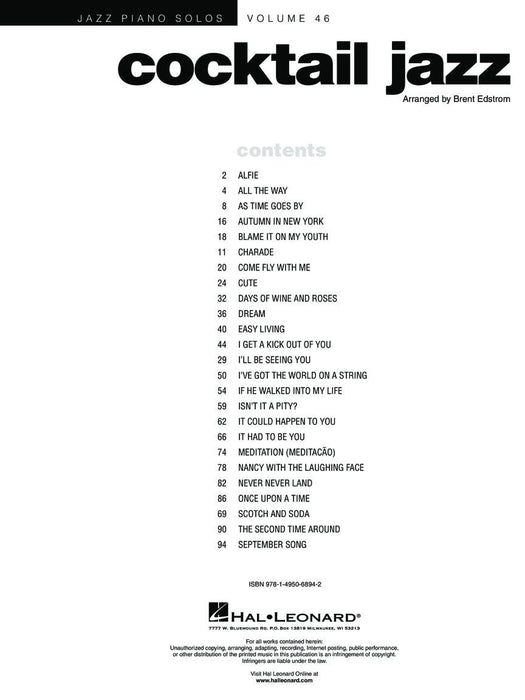 Cocktail Jazz Jazz Piano Solos Series Volume 46 爵士音樂 鋼琴 獨奏 | 小雅音樂 Hsiaoya Music