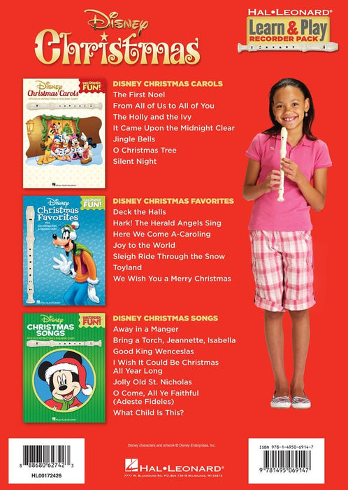 Disney Christmas Learn & Play Recorder Pack | 小雅音樂 Hsiaoya Music