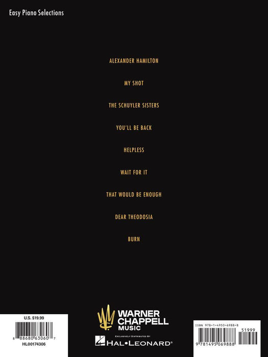 Hamilton Easy Piano Selections 鋼琴 | 小雅音樂 Hsiaoya Music