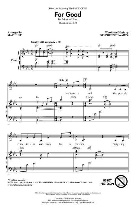 For Good from Wicked | 小雅音樂 Hsiaoya Music