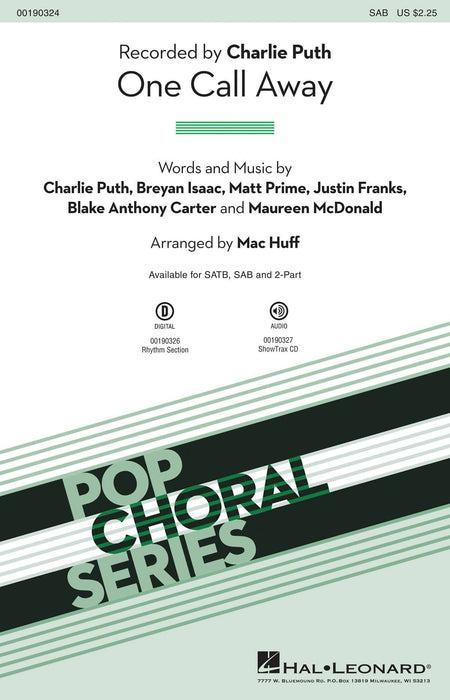 One Call Away | 小雅音樂 Hsiaoya Music