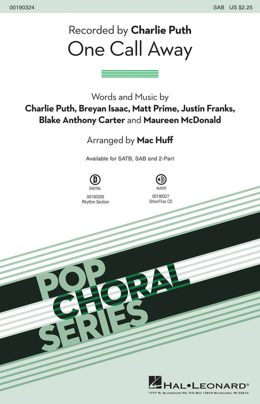 One Call Away | 小雅音樂 Hsiaoya Music