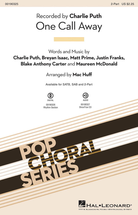 One Call Away | 小雅音樂 Hsiaoya Music