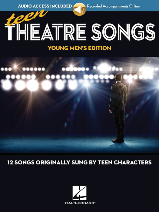 Teen Theatre Songs: Young Men's Edition - Book/Online Audio 12 Songs Originally Sung by Teen Characters | 小雅音樂 Hsiaoya Music