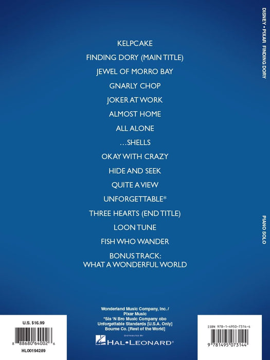 Finding Dory Music from the Motion Picture Soundtrack | 小雅音樂 Hsiaoya Music