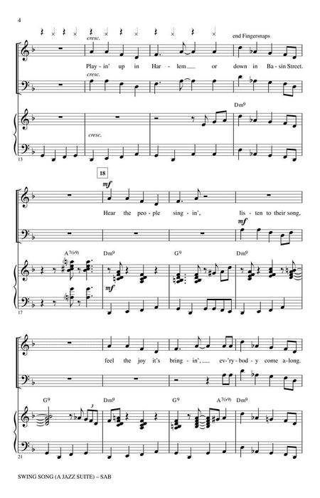 Swing Song (A Jazz Suite) Discovery Level 2 搖擺樂 爵士音樂組曲 | 小雅音樂 Hsiaoya Music