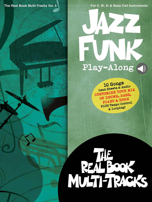 Jazz Funk Play-Along Real Book Multi-Tracks Volume 5 放克音樂 | 小雅音樂 Hsiaoya Music