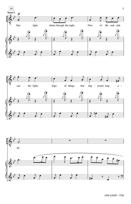 One Light A Hanukkah Song | 小雅音樂 Hsiaoya Music