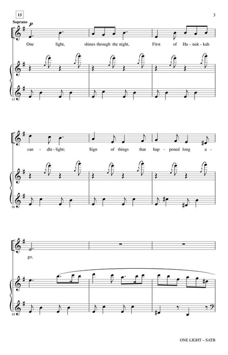 One Light A Hanukkah Song | 小雅音樂 Hsiaoya Music