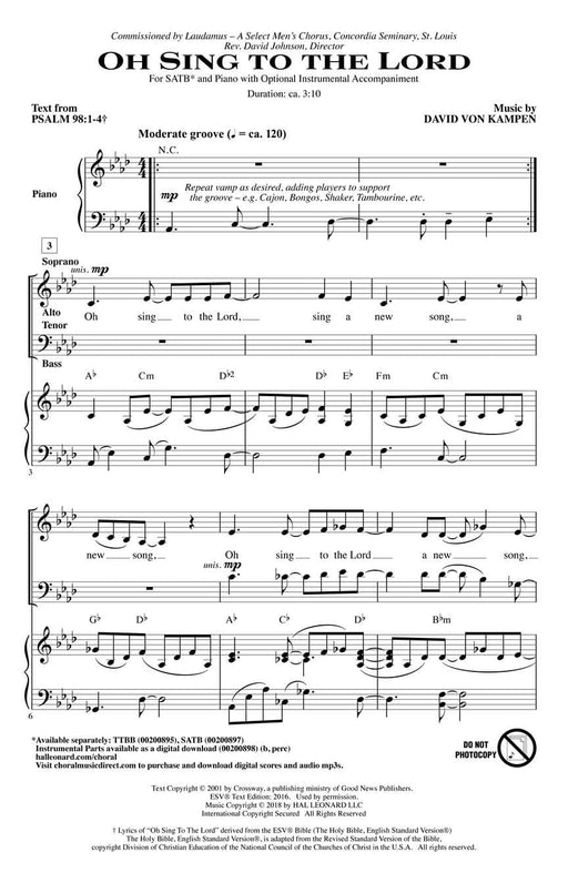 Oh Sing to the Lord Jo-Michael Scheibe Choral Series 合唱 | 小雅音樂 Hsiaoya Music