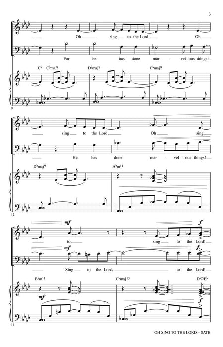 Oh Sing to the Lord Jo-Michael Scheibe Choral Series 合唱 | 小雅音樂 Hsiaoya Music