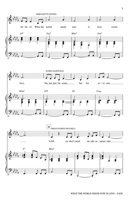 What the World Needs Now Is Love (Broadway for Orlando) 百老匯 歐蘭多 | 小雅音樂 Hsiaoya Music