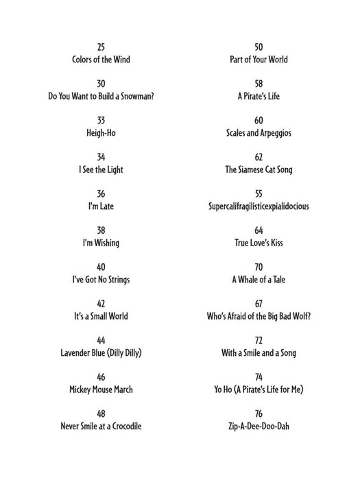 Disney Songs for Harmonica 30 Favorites Arranged for Diatonic Harmonica | 小雅音樂 Hsiaoya Music