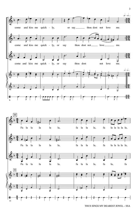 Thus Sings My Dearest Jewel | 小雅音樂 Hsiaoya Music