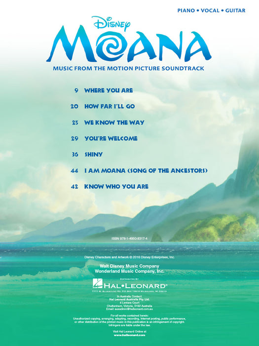 Moana Music from the Motion Picture Soundtrack | 小雅音樂 Hsiaoya Music