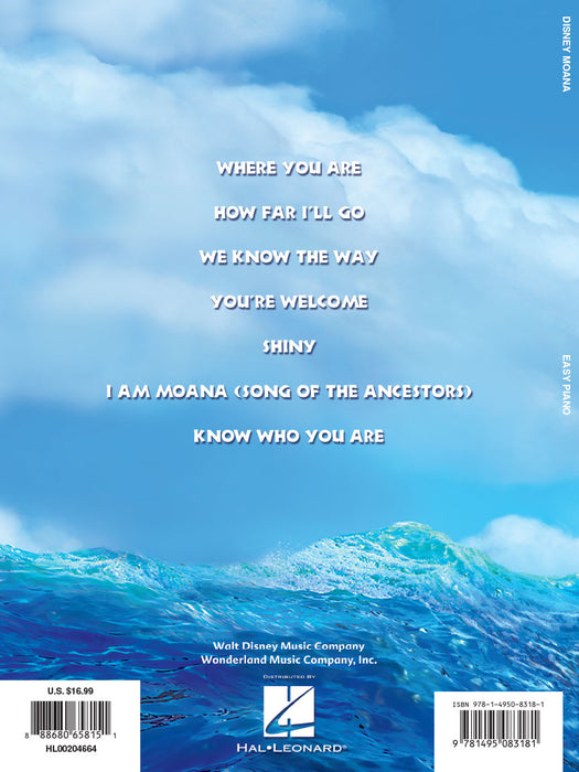 Moana Music from the Motion Picture Soundtrack | 小雅音樂 Hsiaoya Music