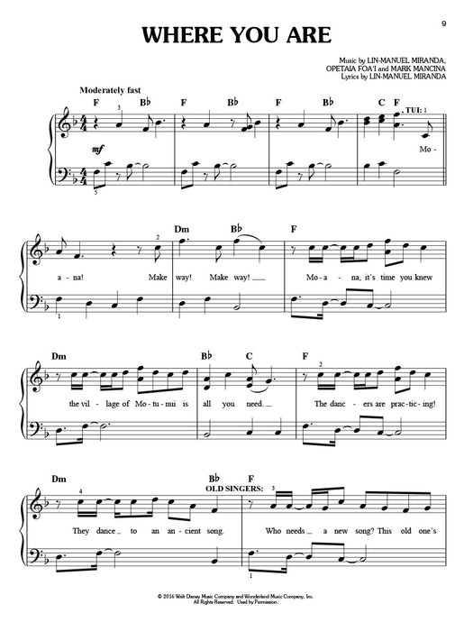 Moana Music from the Motion Picture Soundtrack | 小雅音樂 Hsiaoya Music