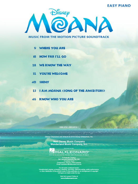 Moana Music from the Motion Picture Soundtrack | 小雅音樂 Hsiaoya Music