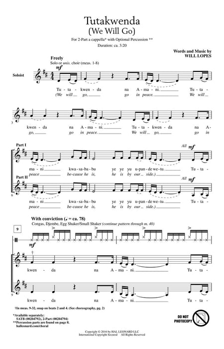 Tutakwenda | 小雅音樂 Hsiaoya Music