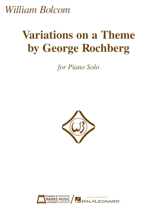 Variations on a Theme by George Rochberg for Piano Solo 詠唱調 主題 鋼琴 獨奏 | 小雅音樂 Hsiaoya Music