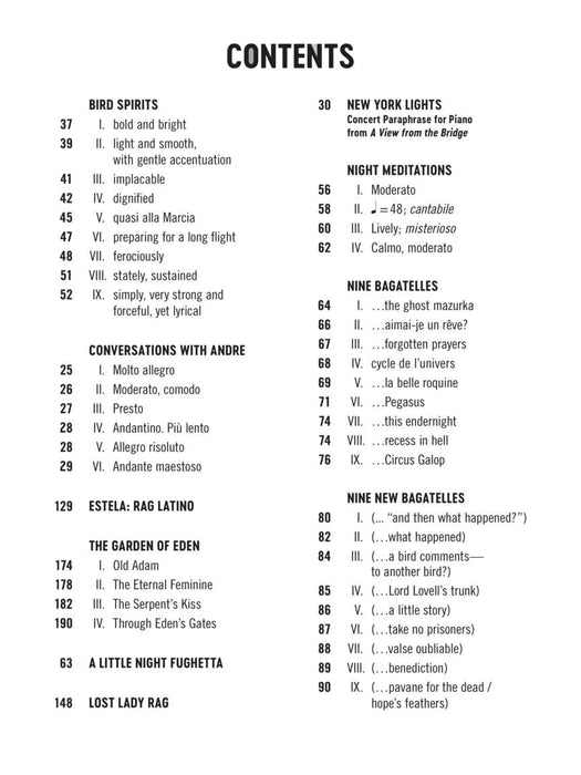 William Bolcom: Piano Works 鋼琴 | 小雅音樂 Hsiaoya Music