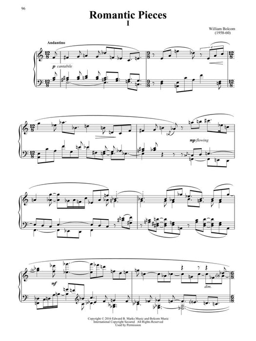 William Bolcom: Piano Works 鋼琴 | 小雅音樂 Hsiaoya Music