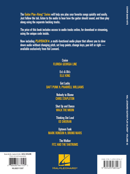 Cover Band Hits Guitar Play-Along Volume 42 吉他 | 小雅音樂 Hsiaoya Music