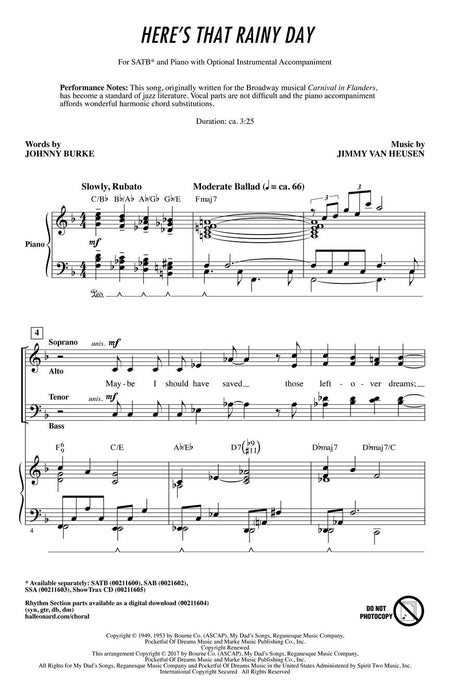 Here's That Rainy Day | 小雅音樂 Hsiaoya Music