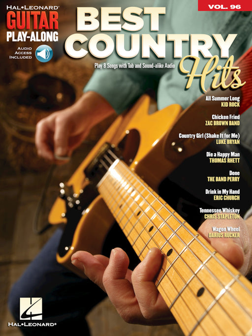 Best Country Hits Guitar Play-Along Volume 96 吉他 | 小雅音樂 Hsiaoya Music