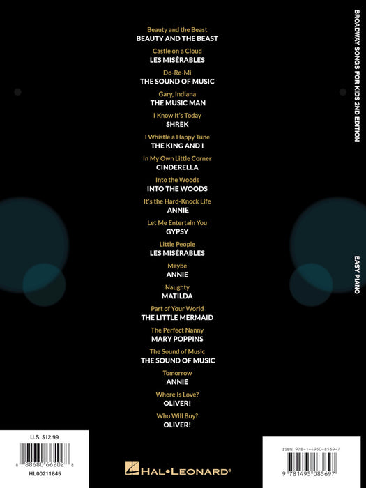 Broadway Songs for Kids - 2nd Edition 百老匯 | 小雅音樂 Hsiaoya Music