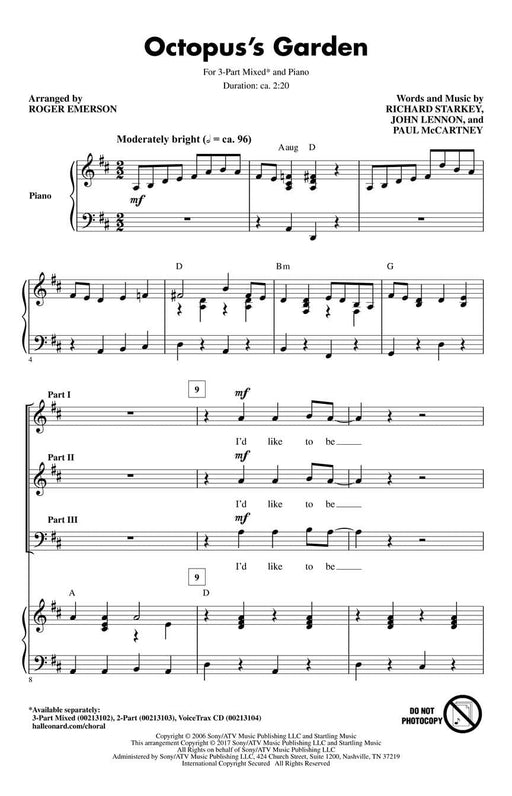 Octopus's Garden Discovery Level 2 作品 | 小雅音樂 Hsiaoya Music