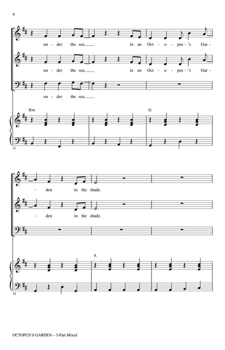 Octopus's Garden Discovery Level 2 作品 | 小雅音樂 Hsiaoya Music