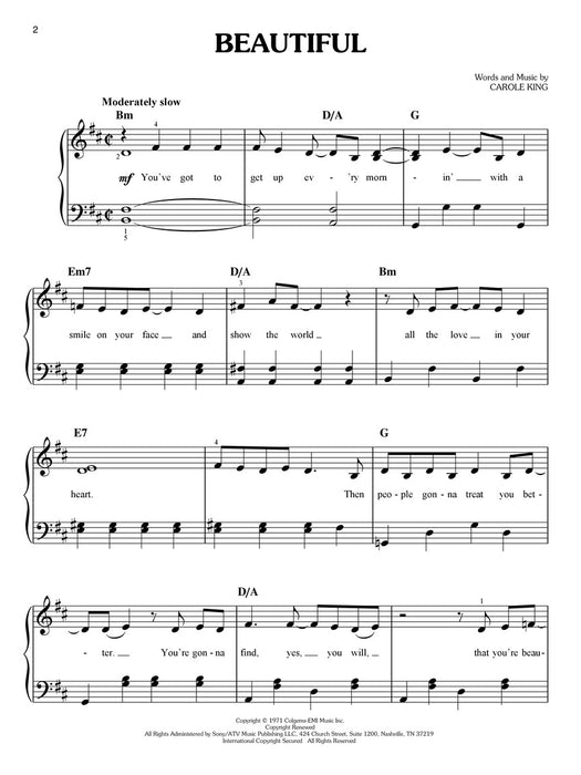 Beautiful: The Carole King Musical Easy Piano 耶誕頌歌 鋼琴 | 小雅音樂 Hsiaoya Music