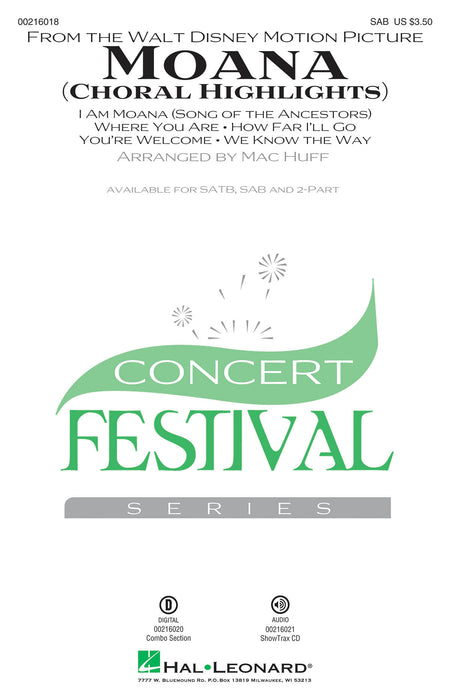 Moana Choral Highlights 合唱 | 小雅音樂 Hsiaoya Music