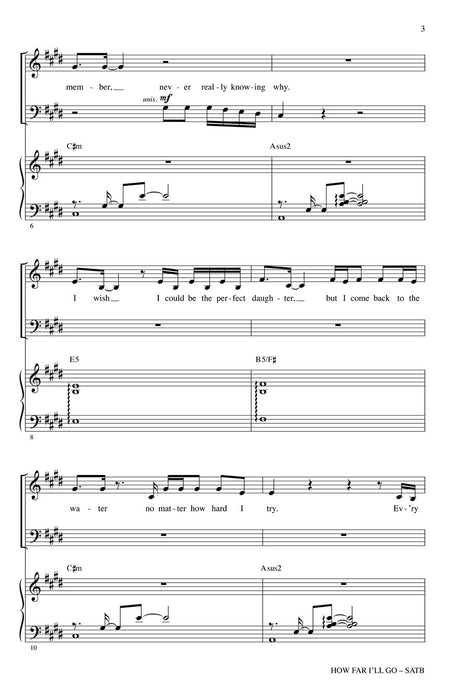 How Far I'll Go from Moana | 小雅音樂 Hsiaoya Music