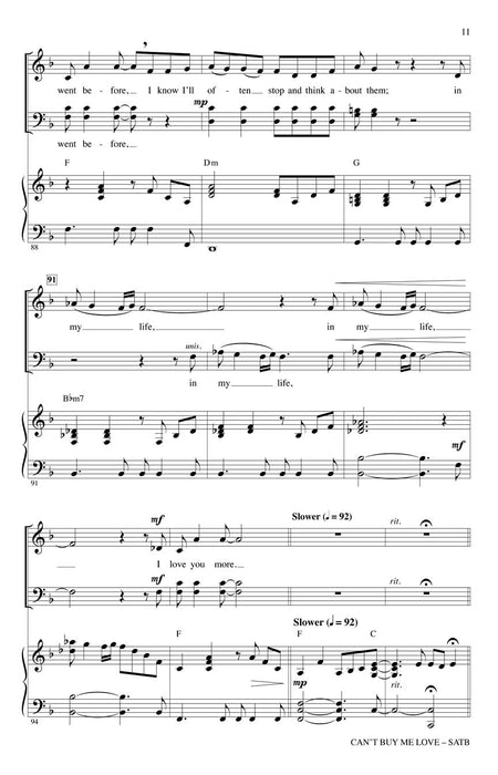 Can't Buy Me Love Medley of Hits by the Beatles 組合曲 披頭四 | 小雅音樂 Hsiaoya Music