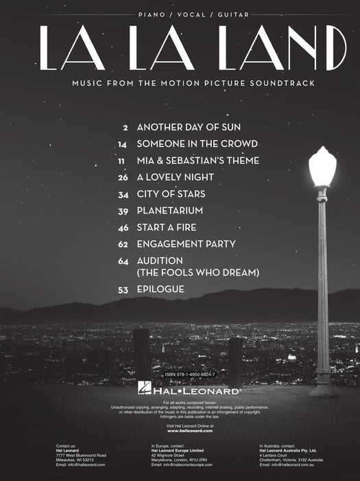 La La Land Music from the Motion Picture Soundtrack | 小雅音樂 Hsiaoya Music