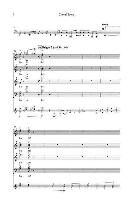 Godzilla Eats Las Vegas! - Opt. Choral Part 合唱 | 小雅音樂 Hsiaoya Music