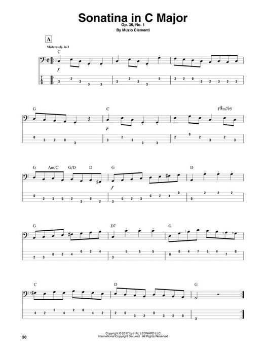 Classical Themes for Electric Bass 20 Pieces for Practice and Solo Performance in Standard Notation & Tab 古典 小品 獨奏 | 小雅音樂 Hsiaoya Music