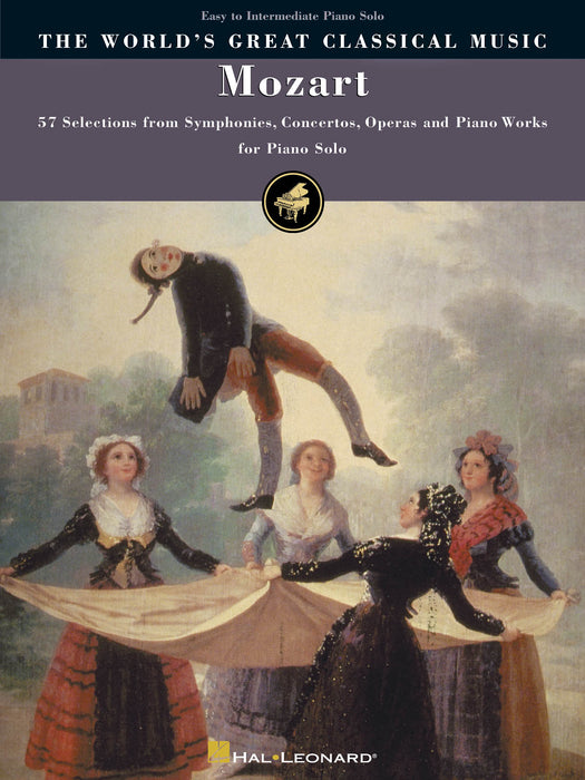 Mozart - Simplified Piano Solos 57 Selections from Symphonies, Concertos, Operas and Piano Works for Piano Solo 莫札特 鋼琴 獨奏 協奏曲 歌劇 鋼琴 獨奏 | 小雅音樂 Hsiaoya Music