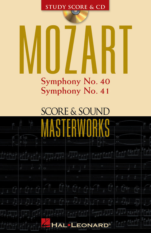Mozart - Symphony No. 40 in G Minor/Symphony No. 41 in C Major Score & Sound Masterworks 莫札特 交響曲 | 小雅音樂 Hsiaoya Music