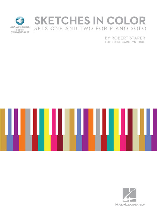 Robert Starer - Sketches in Color Sets One and Two for Piano Solo 鋼琴 獨奏 | 小雅音樂 Hsiaoya Music