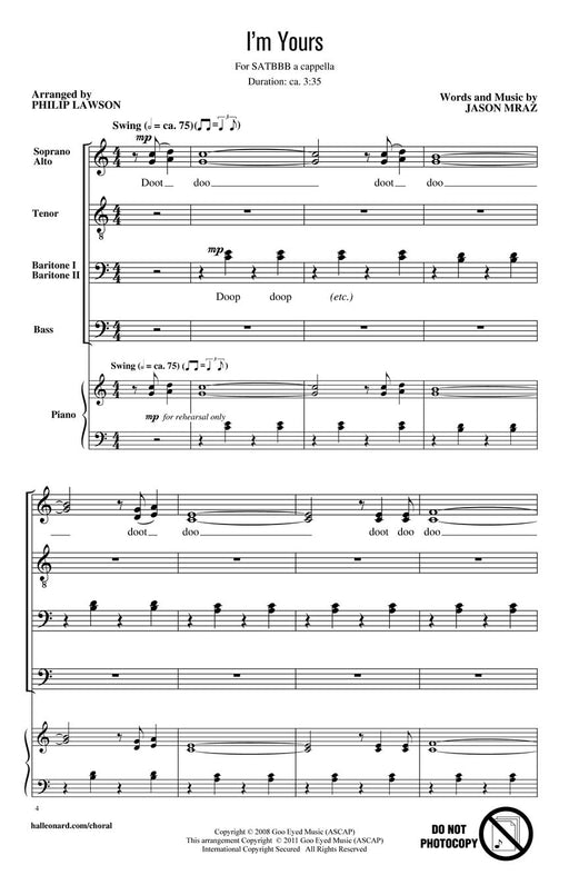 I'm Yours | 小雅音樂 Hsiaoya Music